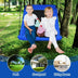 700lb Giant 60 Inch Platform Tree Swing for Kids and Adults-Blue - Color: Blue - Minihomy