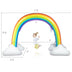 Inflatable Rainbow Sprinkler Backyard Games Outside Water Toy Yard - Color: Multicolor - Minihomy