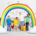 Inflatable Rainbow Sprinkler Backyard Games Outside Water Toy Yard - Minihomy