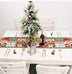 Christmas decorations knitting cloth table flag - Minihomy