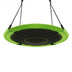 40 Inch Flying Saucer Tree Swing Indoor Outdoor Play Set-Green - Color: Green - Minihomy