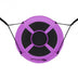 40 Inch Flying Saucer Tree Swing Indoor Outdoor Play Set-Purple - Color: Purple - Minihomy