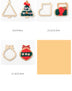 Christmas Tree Decoration Pendant Children's Diy Toy Material - Minihomy