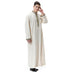 Muslim Arab Middle East Men's Applique Stand Collar Robe - Minihomy