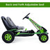 4 Wheels Kids Ride On Pedal Powered Bike Go Kart Racer Car Outdoor Play Toy-Green - Color: Green - Minihomy