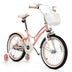 18 Inch Kids Adjustable Bike Toddlers with Training Wheels-Pink - Color: Pink - Minihomy