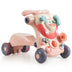 2-in-1 Baby Walker with Activity Center-Pink - Color: Pink - Minihomy