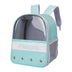 Colorblock English Macaron Backpack For Pets - Minihomy