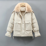 Women's Casual Short Down Padded Jacket