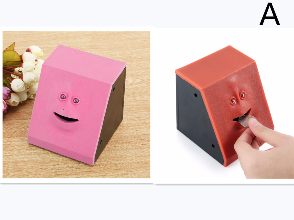 Face Intelligent Induction Electric Piggy Bank: Your Fun Savings Companion - Minihomy