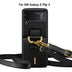 Folding Screen All-Inclusive Anti-Drop Ring Buckle Shoulder Strap Leather Case