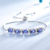 Bracelets For Women Gemstone Blue Topaz Jewelry - Minihomy