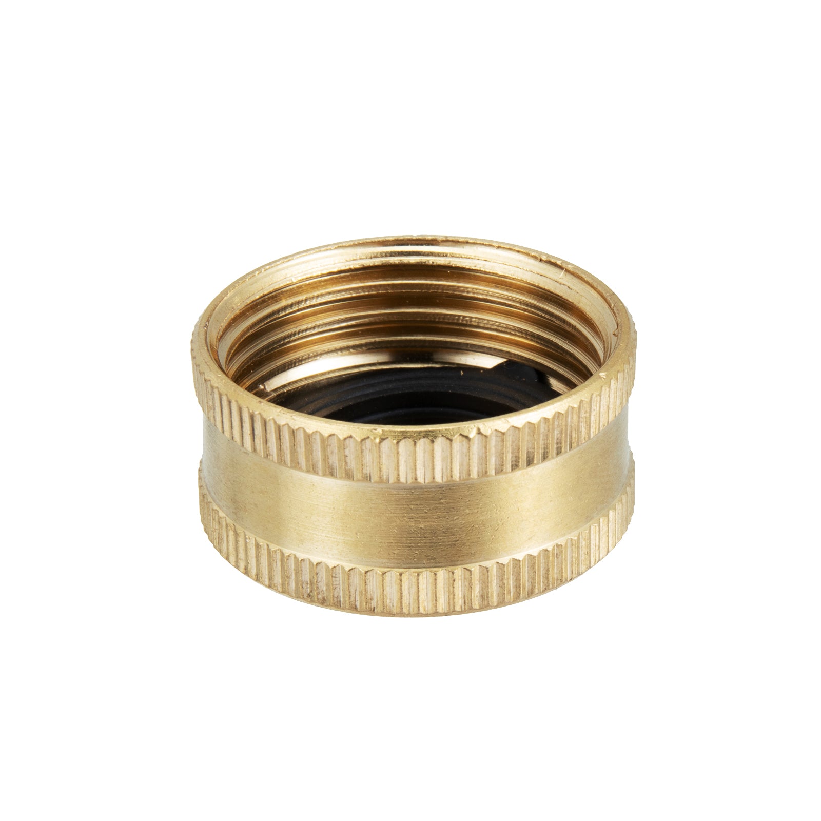 MATCC Garden Hose Adapter Hose End Caps 3/4 Inch GHT Brass Hose Connector Male to Male Female to Female Fittings 2 Kits 4 Pack Garden Hose Caps