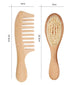 Baby Wool Brush Set Bathing Soft Hair Brush - Minihomy