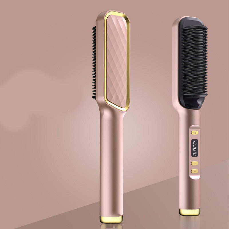 Anti-scalding Ceramic Hair Curler Straightening Heating Combs Heated Hair