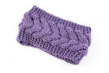 Twist Knitted Wool Headband With Ear Protection Headgear