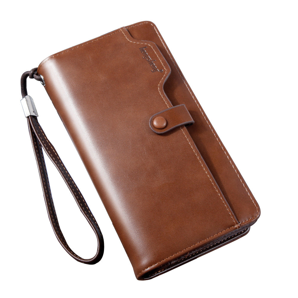 Men's Clutch  Long Wallet Men