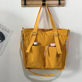 Waterproof Bag Large Capacity Canvas Messenger Shoulder