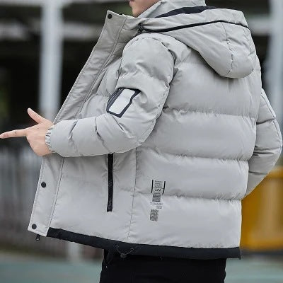 Men Casual Padded Down Jacket - Minihomy