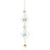 Crystal Sun Catcher Moon Star Wind Chime Pendant - Minihomy