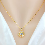 Necklace Female Clover Clavicle Chain For Girlfriend - Minihomy