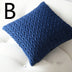 Velvet Modern Minimalist Bedside Cushion Pillow