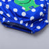 Baby Boy Cartoon Print Round Neck Short Sleeve - Minihomy