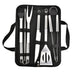 Household Outdoor Portable Portable Cloth Bag Stainless Steel Barbecue Tool Combination - Minihomy