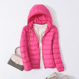 Slim Portable Short And Thin Down Jacket Women