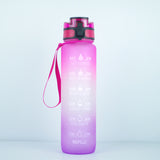 Transparent Flask Water Bottle 1000ml Bottled Bpa Free Infuser Plastic Milk Sports Clear Water Bottle - Minihomy