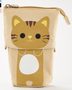 Cat Cute Fashion Portable Flexible Pencil Zipper Case - Minihomy