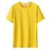 Men Short Sleeved Round Neck Solid Color Clothes - Minihomy