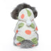 Pet Dog Lamb Velvet Polka Dot Thickened Double Layer Thermal Jumpsuit - Minihomy