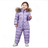 Children's Thick And Warm One-piece Down Jacket - Minihomy