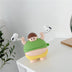 3D Cute Little Fat Man Lifting Weights Soft Silicon Case For AirPods - Minihomy