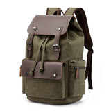 Men's Canvas Casual Backpack Laptop Bag