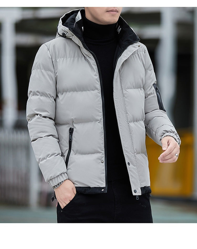 Men Casual Padded Down Jacket - Minihomy