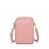 Compact Crossbody Bag with 3 Layers of Pockets - Perfect for Outdoor Daily Use