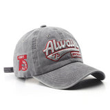 Letter Embroidery Baseball Cap - Adjustable Size for Running, Sports, Workouts, and Outdoor Activities