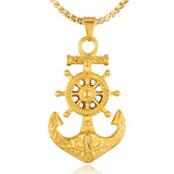 Accessories Titanium Steel Pirate Anchor Pendant, Anchor