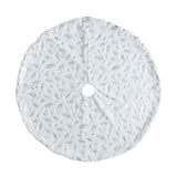 White Plush Christmas Tree Skirt: Add a Touch of Elegance to Your Holiday Décor