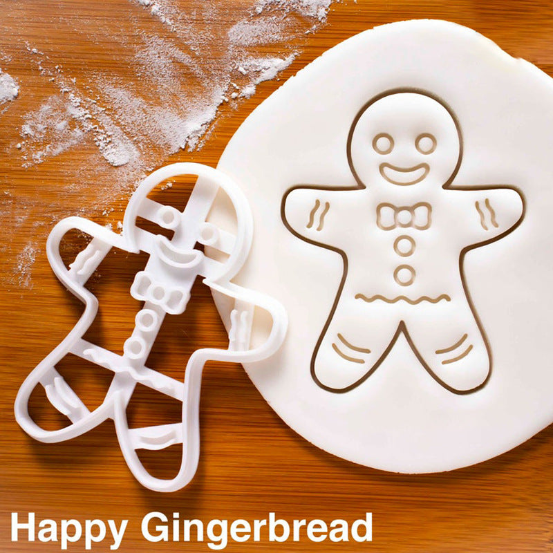 Personality Cartoon Christmas Biscuit Mold - Minihomy