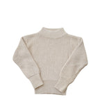 Long-Sleeved Solid Color Korean Kids Base Sweater