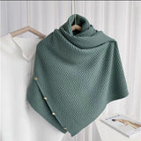 Variety Cashmere Snood Cape Sleeveless Waistcoat