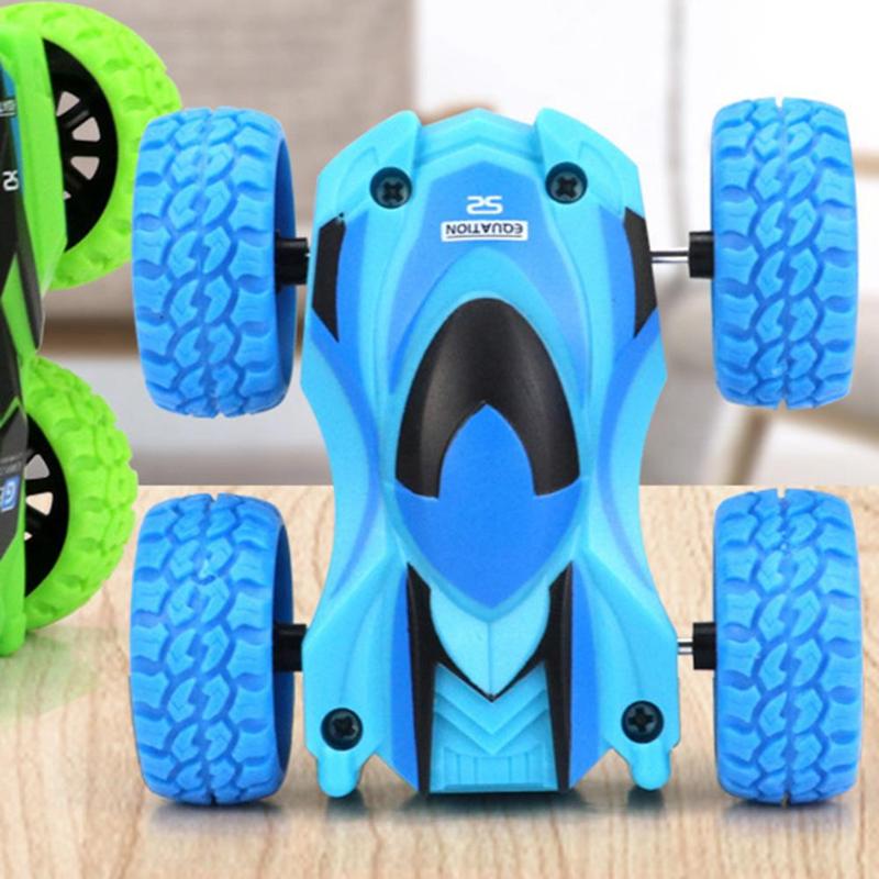 Kids Toy Car Fun Double-Side Vehicle Inertia Safety Crashworthiness and Fall Resistance Shatter-Proof Model for Child