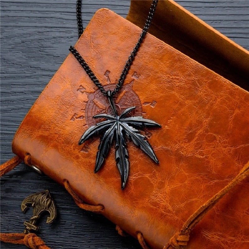 Maple Leaf Necklaces for Men Women Gift Jewelry - Minihomy