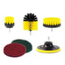 Drill Brush Attachment Set Power Scrubber Tools