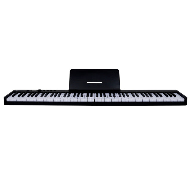 88 Keys Portable Folding Electronic Piano with Dual Speaker and Bluetooth for Beginner Professional Electronic Music Piano - Minihomy