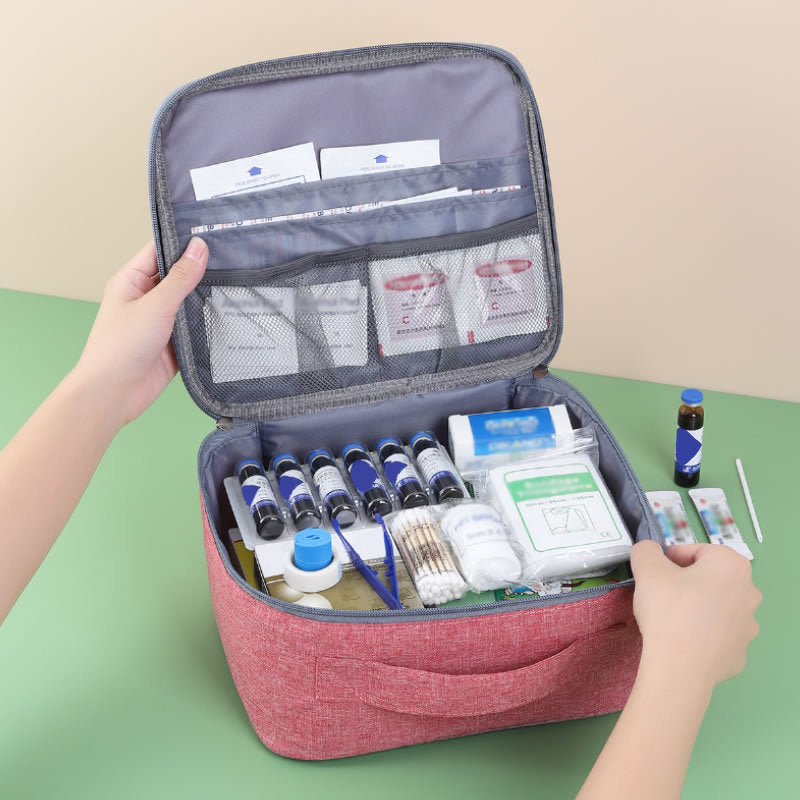 Large-Capacity Thickened Medicine Box