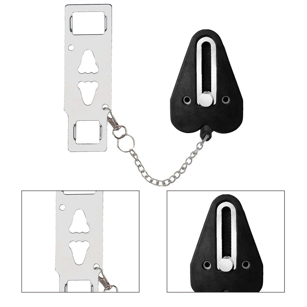 Double Hole Security Door Locker